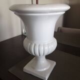 Large cup / Medici vase in enameled ceramic