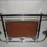 Art Deco wall-mounted coat rack from the 1930s