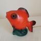 Vintage fish lamp