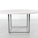 PK-54 Scandinavian dining table by Poul Kjaerholm for E. Kold Christense