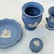 Collection - Set of 4 Decorative Pieces in Wedgwood Jasper