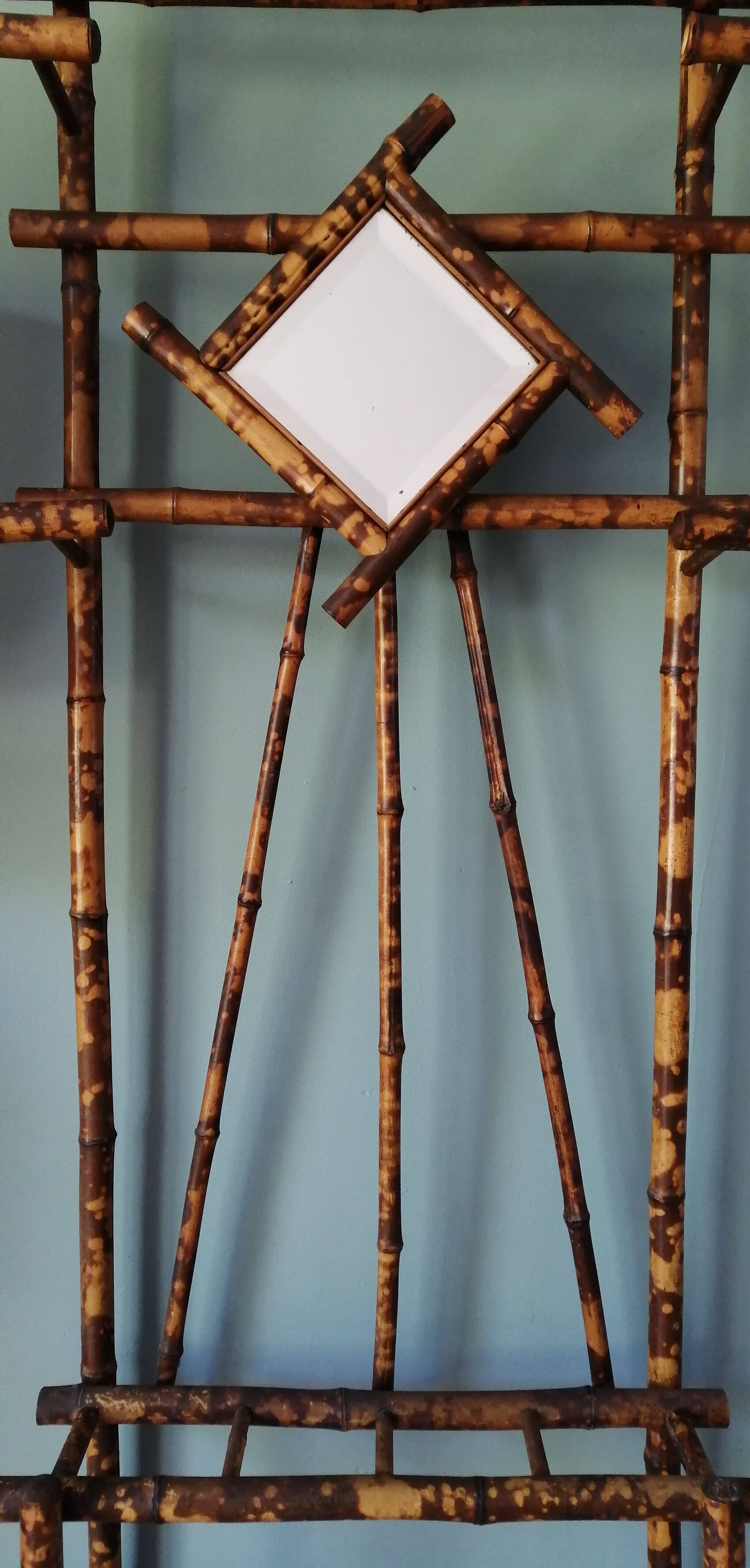Antique bamboo cloakroom