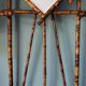 Antique bamboo cloakroom
