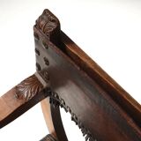 Antique Neo-Renaissance Throne Chair, France 1890s