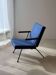 Gispen 1409 armchair André Cordemeyer petrol blue 1960s
