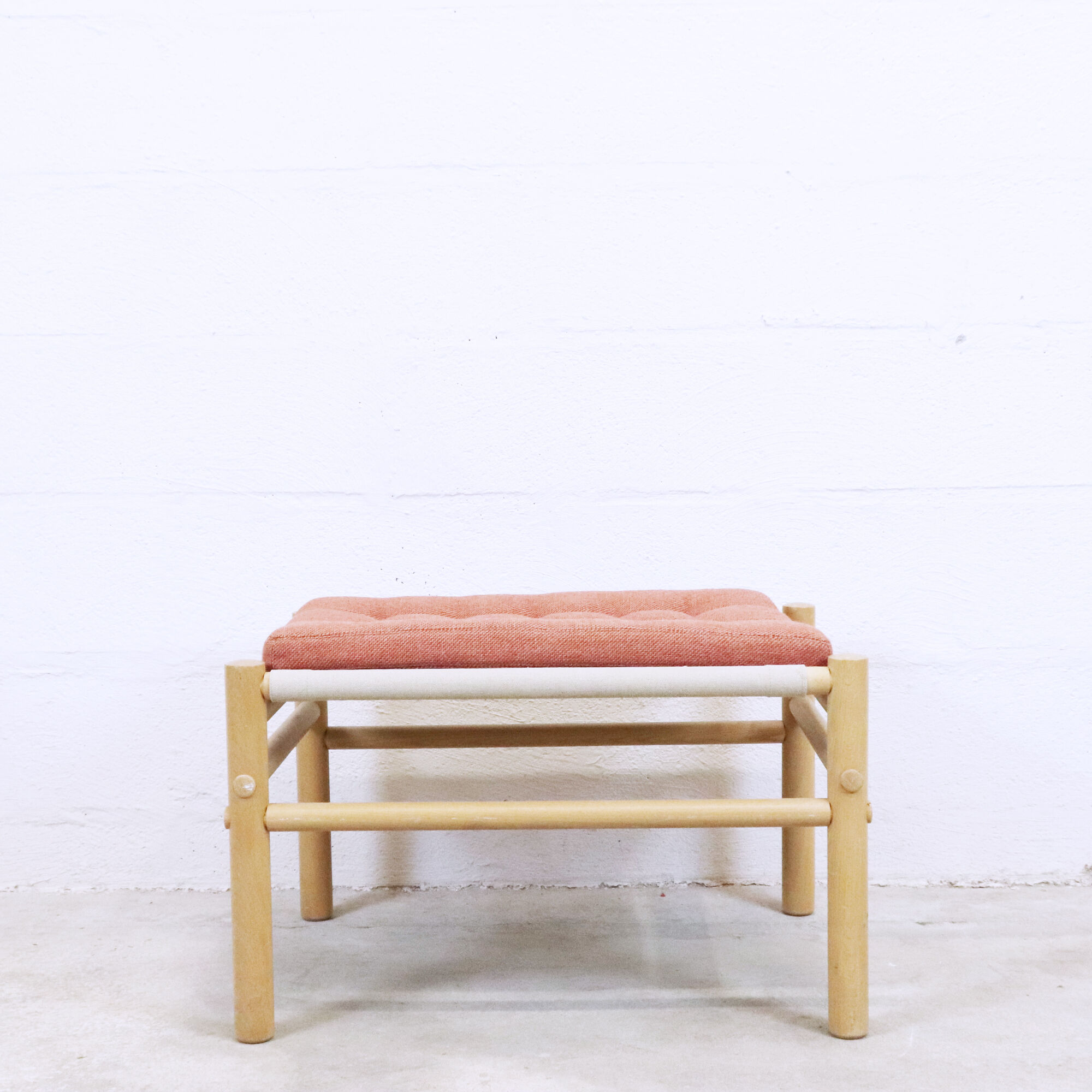 Fauteuils Safari avec un ottoman, Suède, 1960