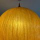 Beautiful design midcentury cocoon resin pendant, 1950s