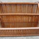 70s bamboo shelf or mail rack