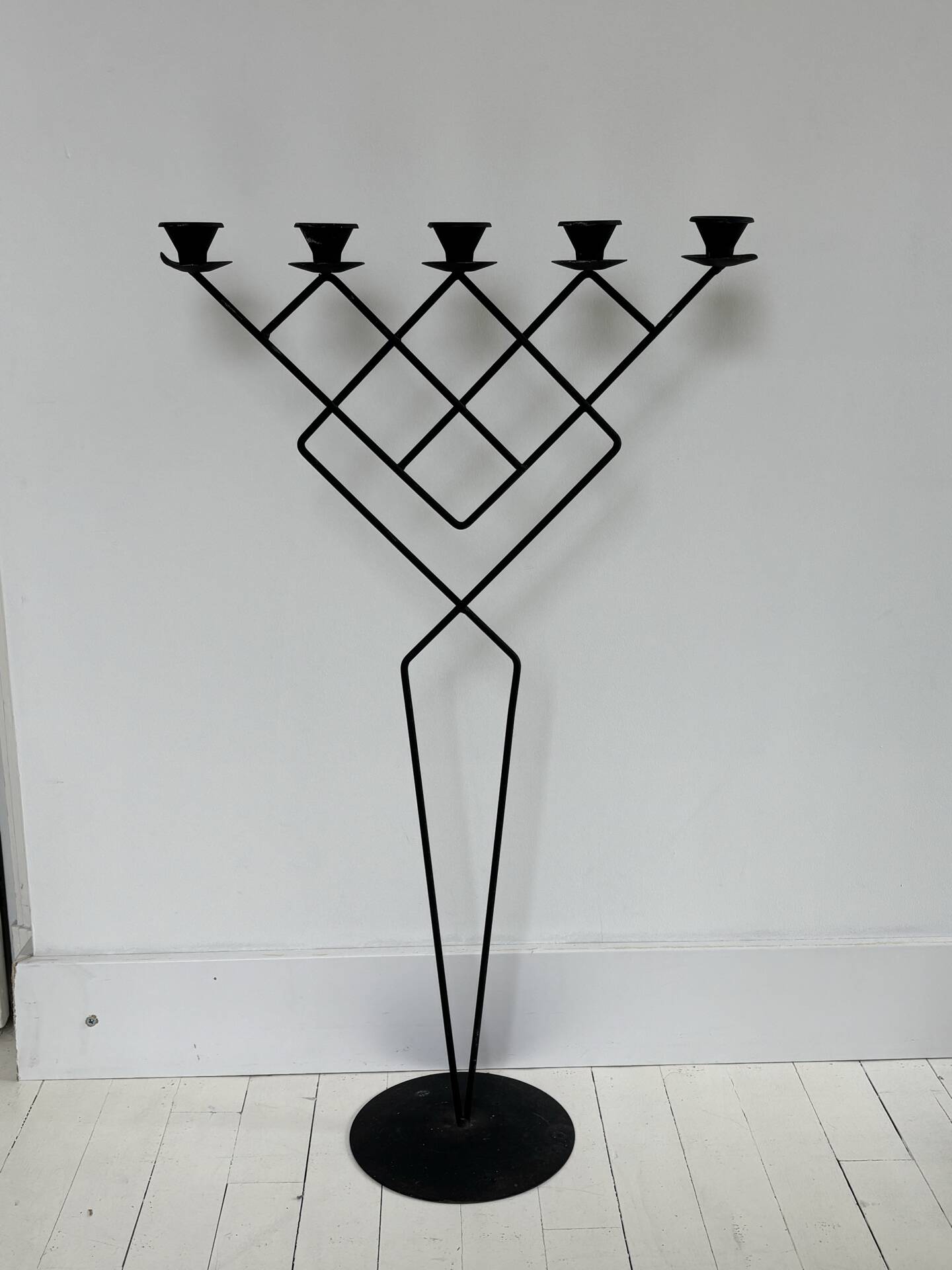 Metal chandelier