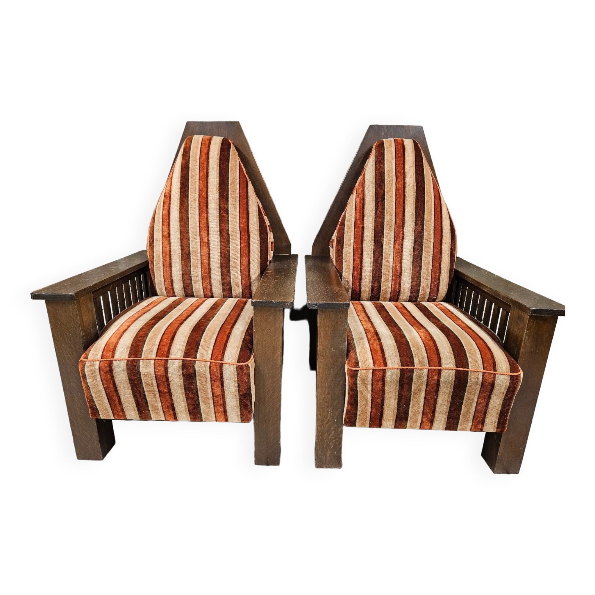 Pair armchair art deco