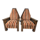 Pair armchair art deco