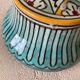 Petit pot à beurre Jobbana Maroc Fès 19ème siècle à décors de mille-pattes et géométriques