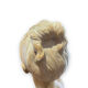 Bust of louise brongniart in patinated plaster after houdon