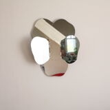 Removable wall mirror, circa 1970 68x76cm