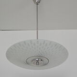 Mid-century Glass pendant by Napako,1970's.