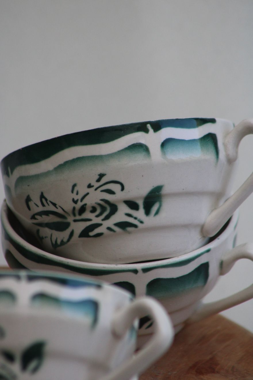 Set of 6 coffee cups