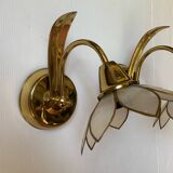 Appliques laiton et nacre