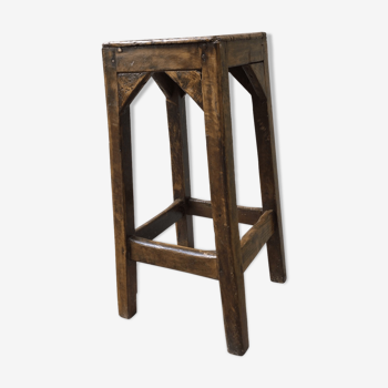 Tabouret de ferme vintage années 50