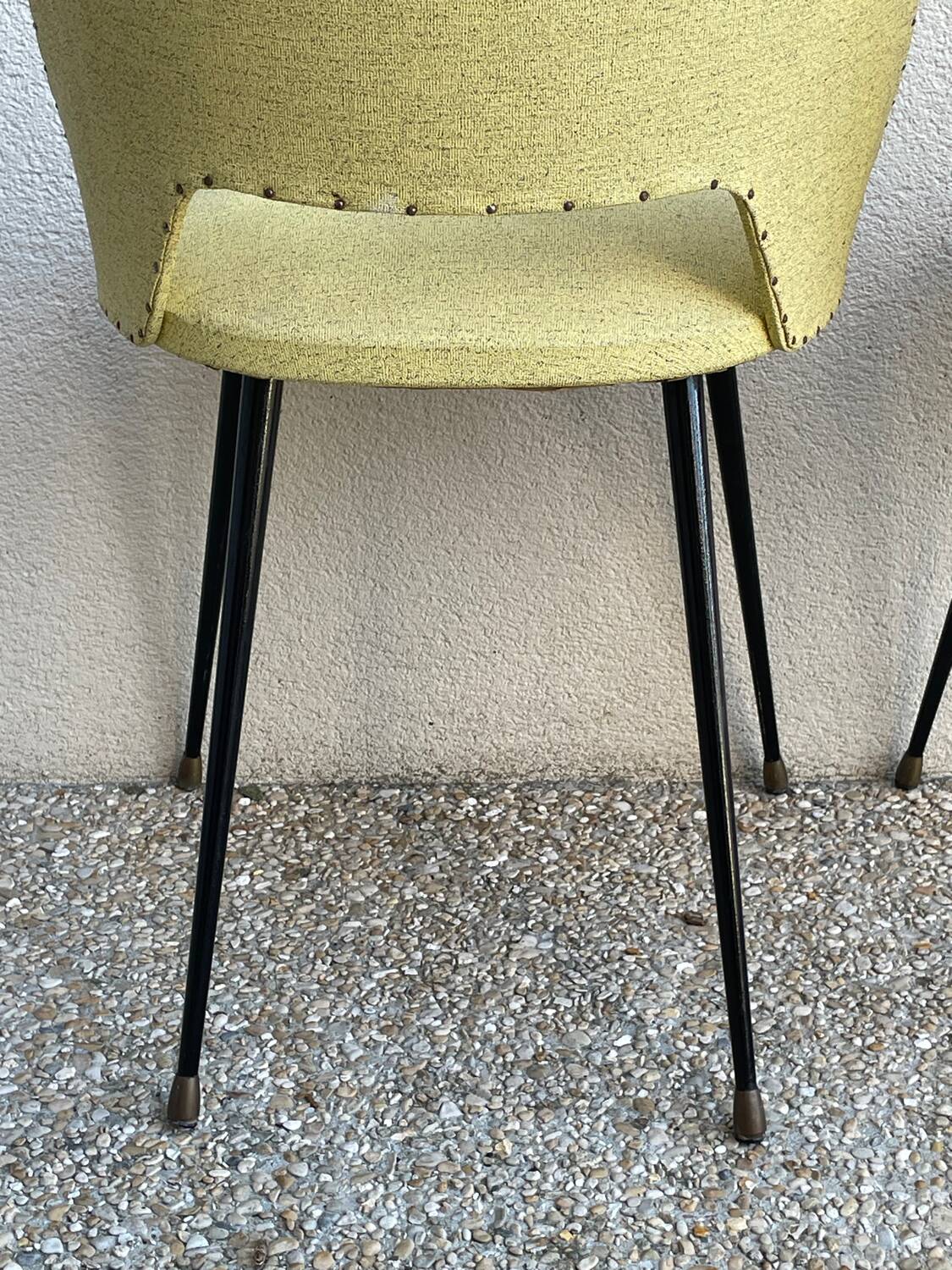 Pair of Achille Decomère chairs