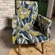 Rockabilly armchair for children