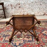Topino Charles Bonheur-du-jour A Fond De Glace In Mahogany Period Louis XVI Stamped
