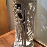 Enamelled cast iron umbrella stand