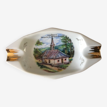 French porcelain ashtray