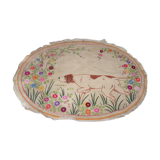 Oval napperon