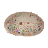Oval napperon