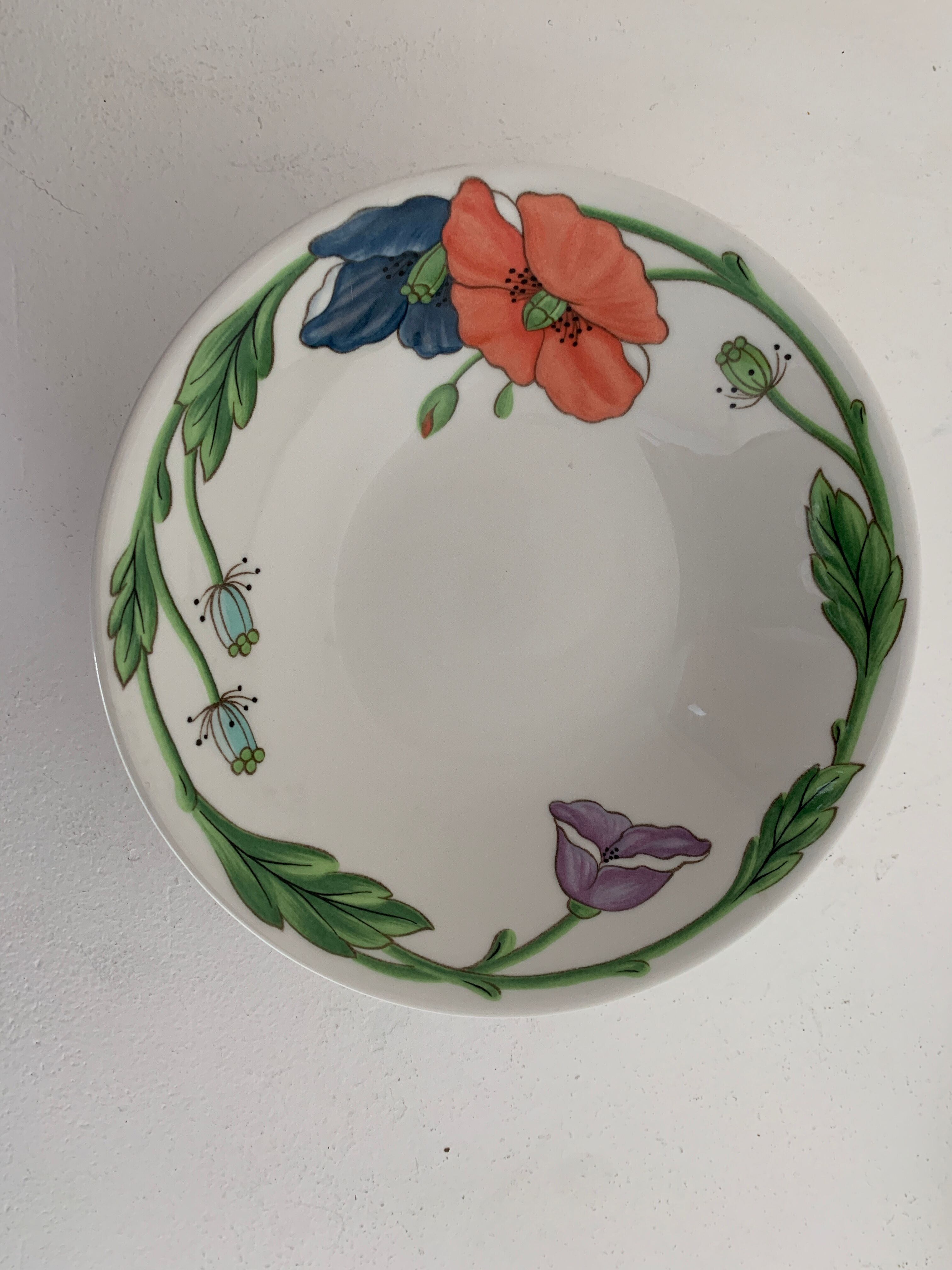8 cups or ramekins Villeroy and Boch, contemporary Amapola model