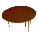Table à volets en merisier.