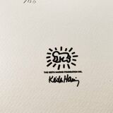 1990s Keith Haring Limited Edition Lithograph (After).
