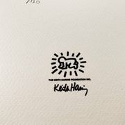 1990s Keith Haring Limited Edition Lithograph (After).