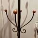 Coat rack on ball stand
