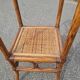 Vintage rattan stool