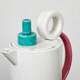 Marco Zanini Ceramic Coffee Set Hollywood Collection for Flavia Montelupe Italy 1980s