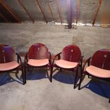 4 Baumann armchairs