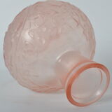 Vase boule rose