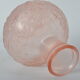 Vase boule rose