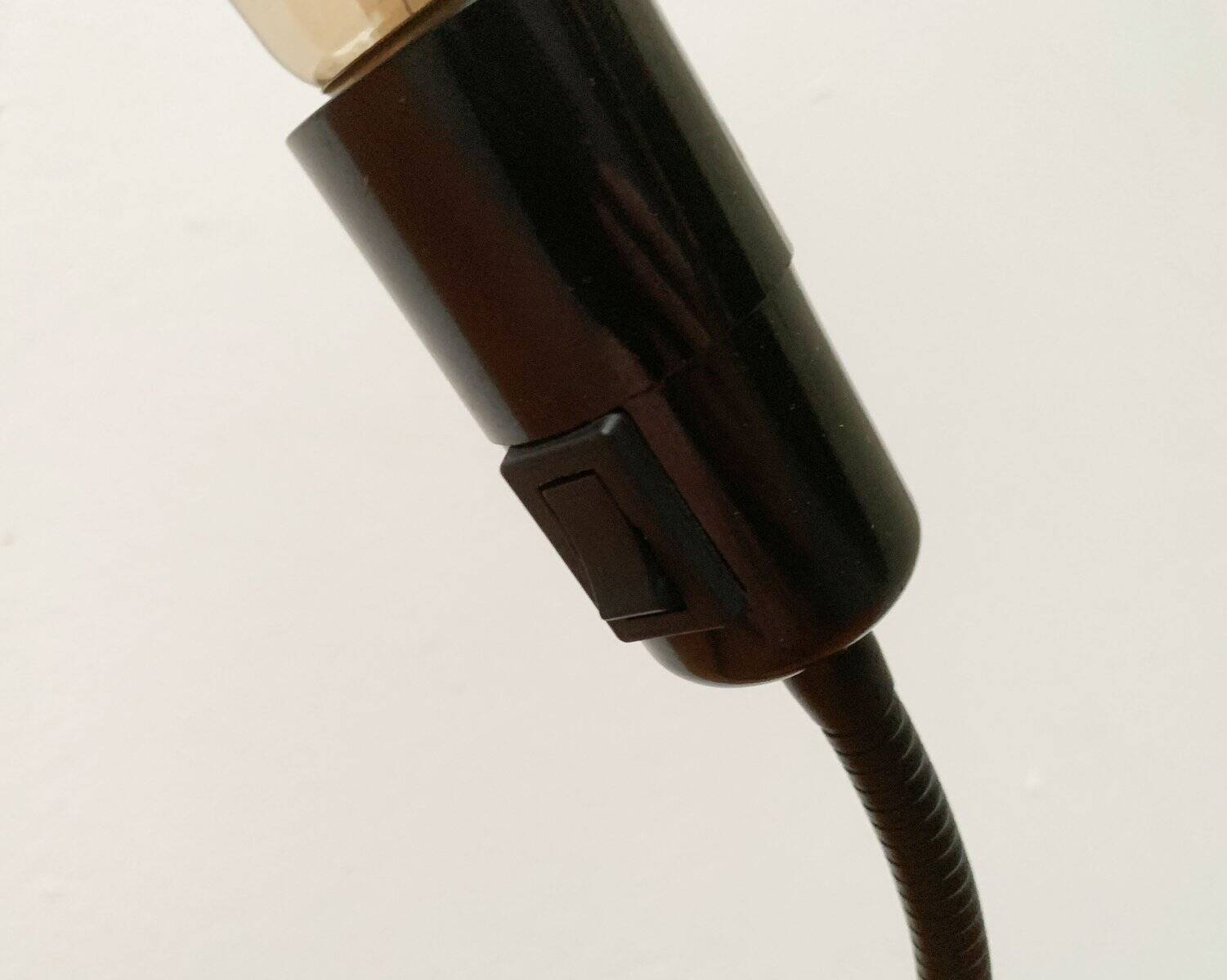 Lightworm minimalist table lamp by Walter Schnepel for Tecnolumen.