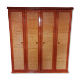 Armoire en rotin et bambou