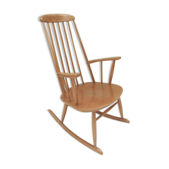 Rocking-chair vintage 60 ligne scandinave Stol Kamnik