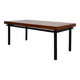 A beech vintage coffee table