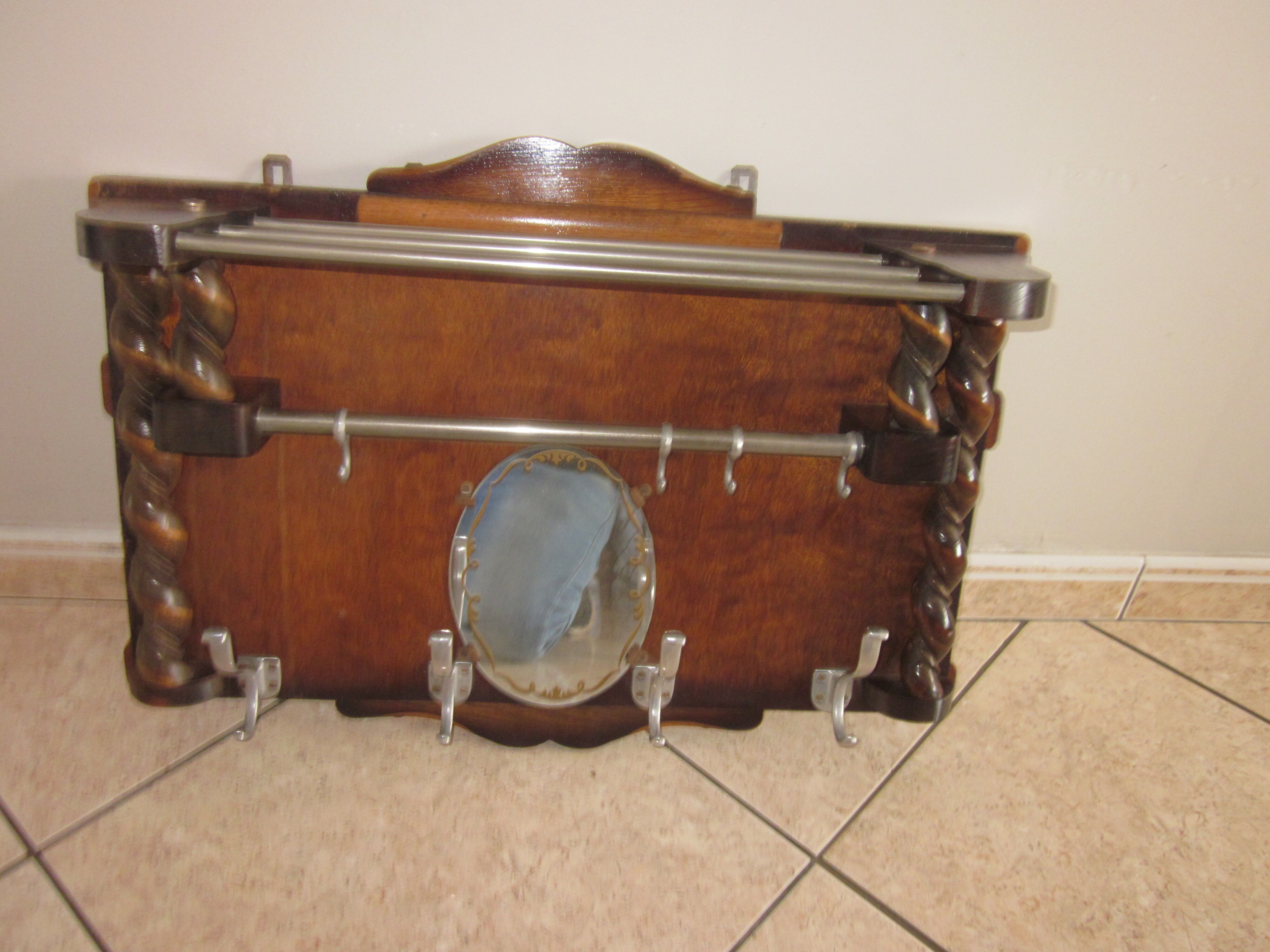Coat rack of the 1950s