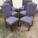 6 Louis XIII style chairs