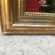 Golden Louis-Philippe Mirror 99x74 cm