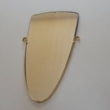 Mirror edge brass vintage 66x44cm