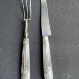 Service à découper argent fourré en écrin - ATE Guichard & Émile Puiforcat - XIXème