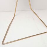 Ashtray on foot golden 60s