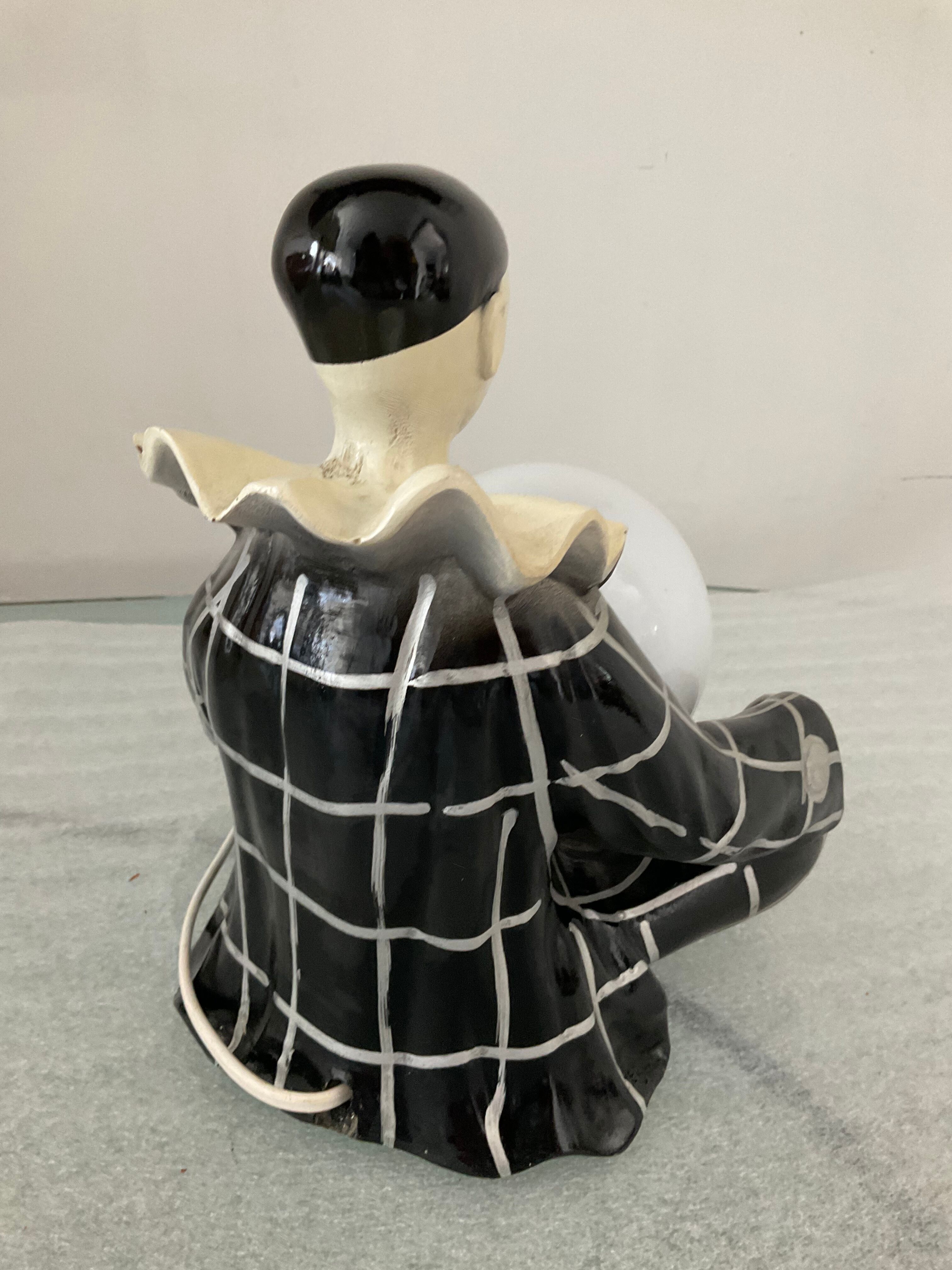 Vintage Pierrot lamp from the 50s and 60s